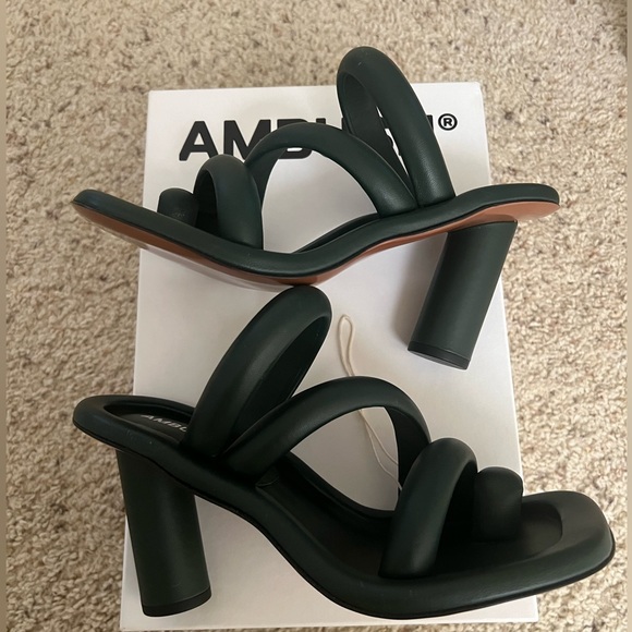 Ambush Strap Heel Sandal - Green - Picture 4 of 8